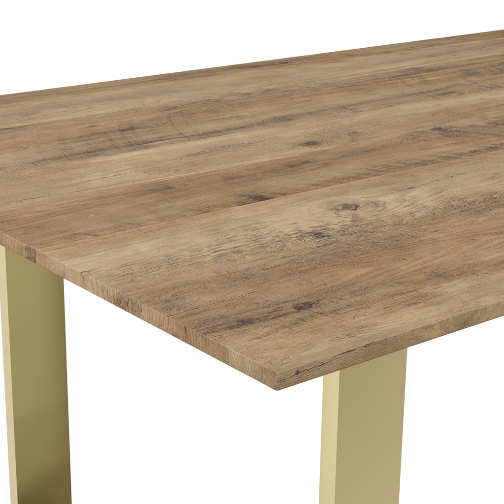 Antibes Russet & Gold Dining Table