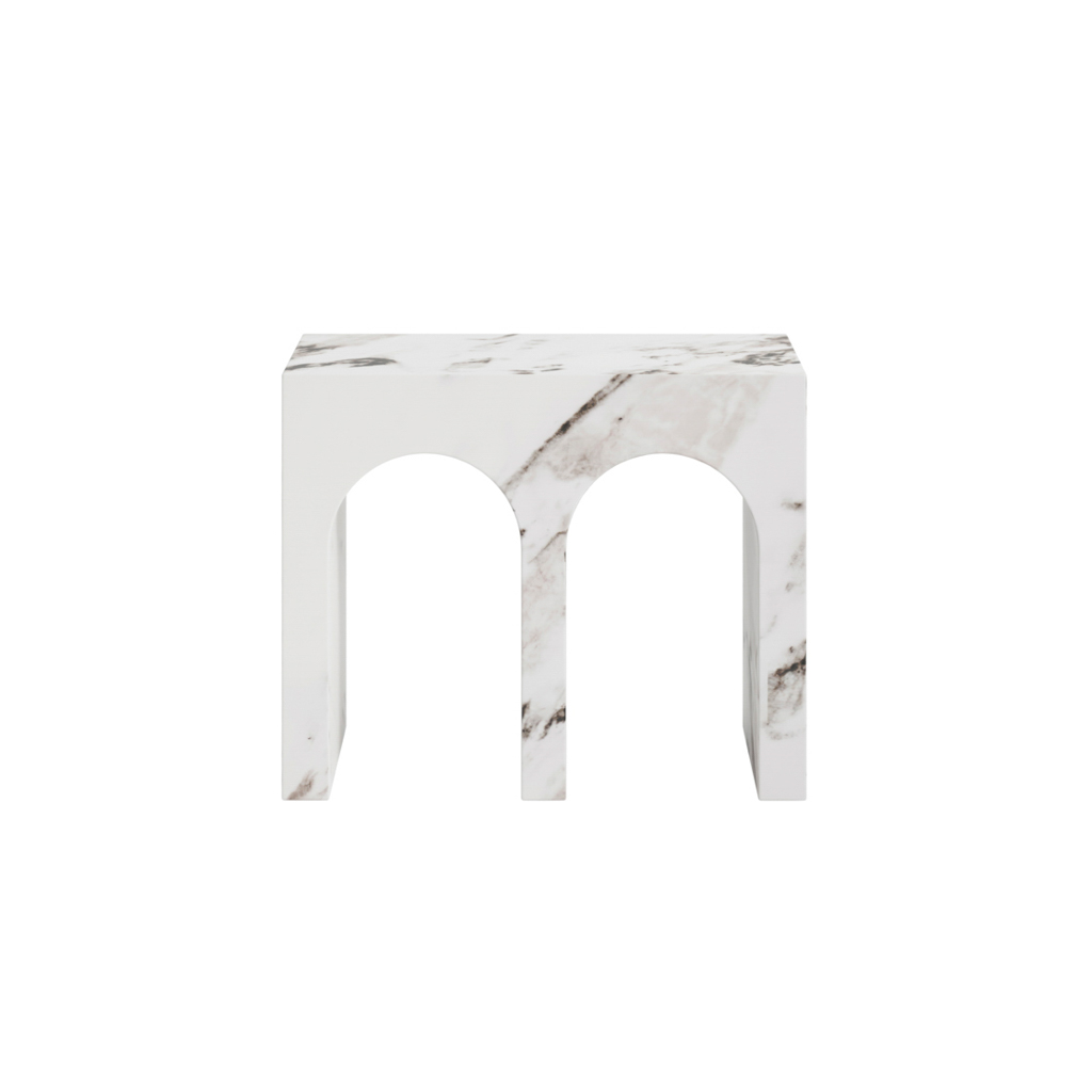 Archie Calacatta Large Side Table