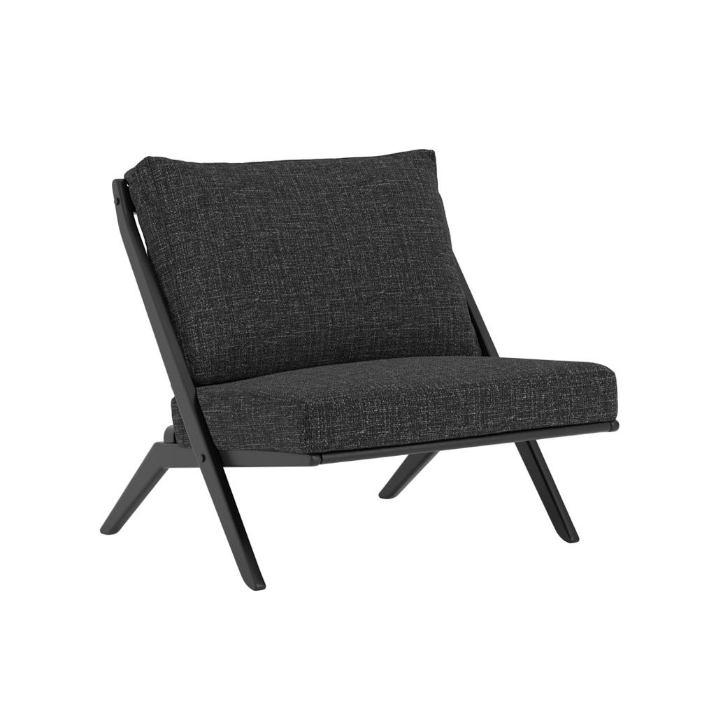 Aspen Black and Black Chair