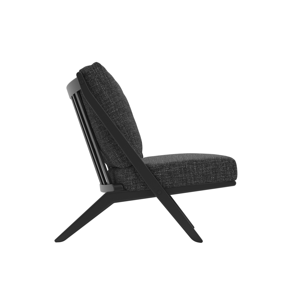 Aspen Black and Black Chair