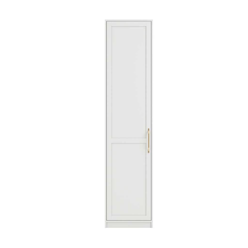 Austen White Single Wardrobe