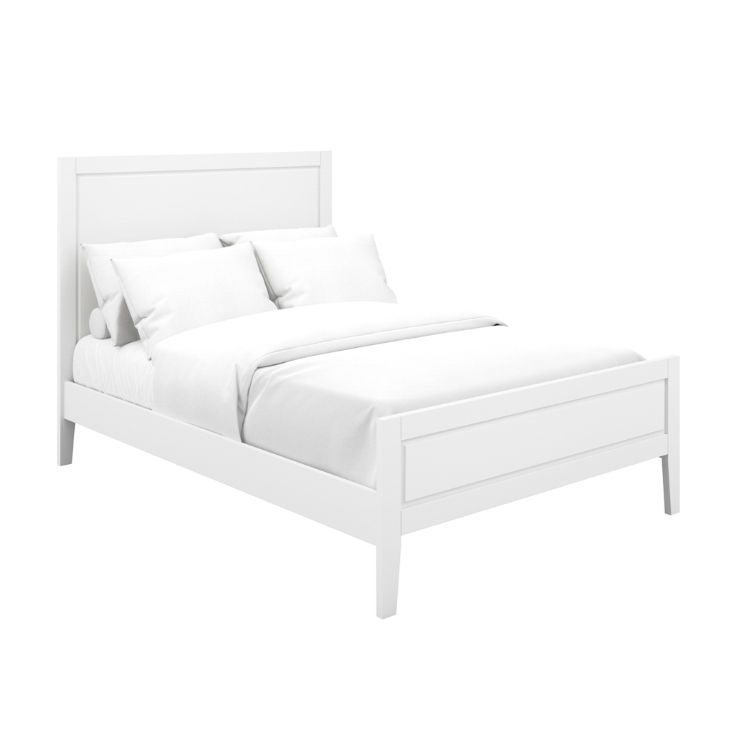 Bay White Double Bed