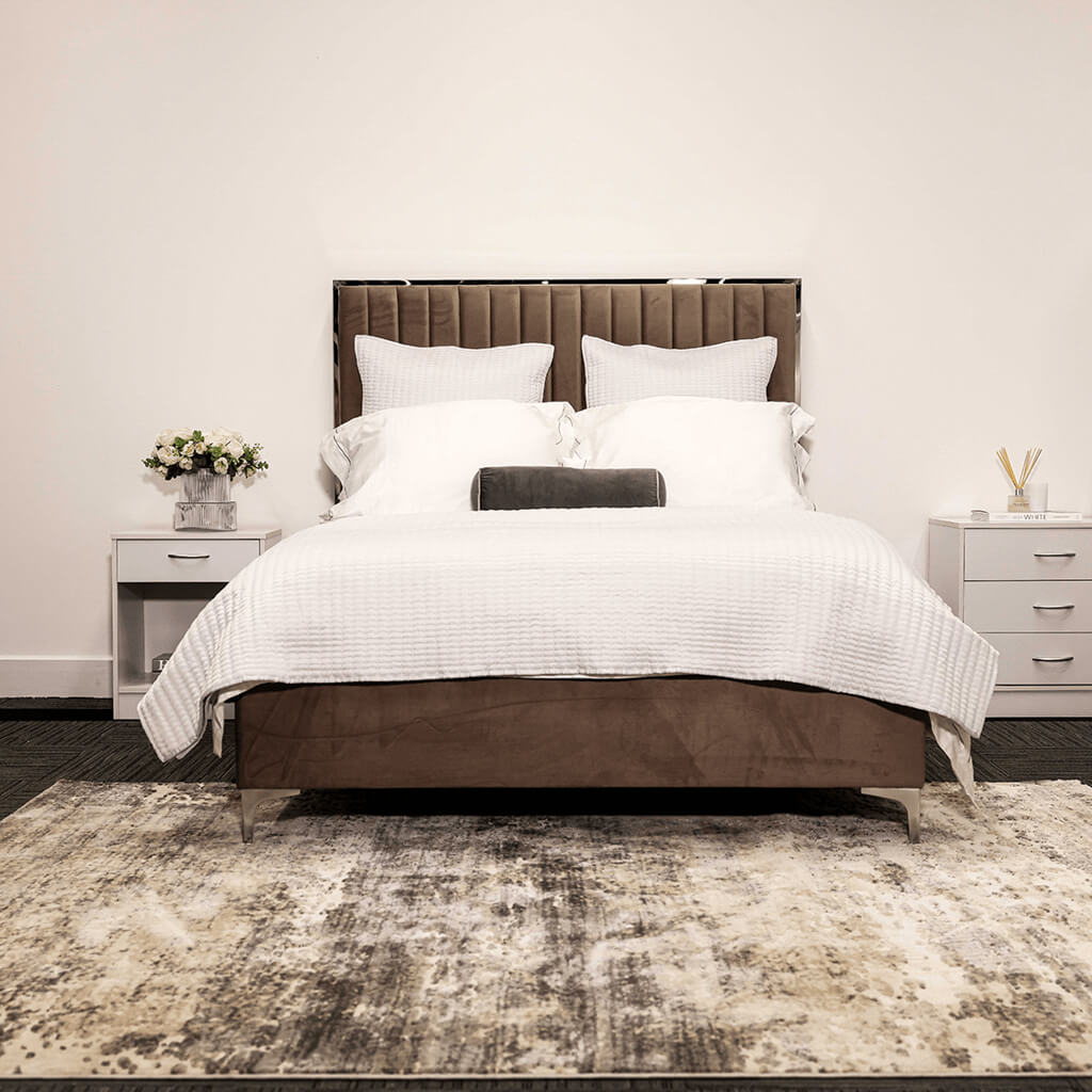 Berkeley Mink Grey Double Bed