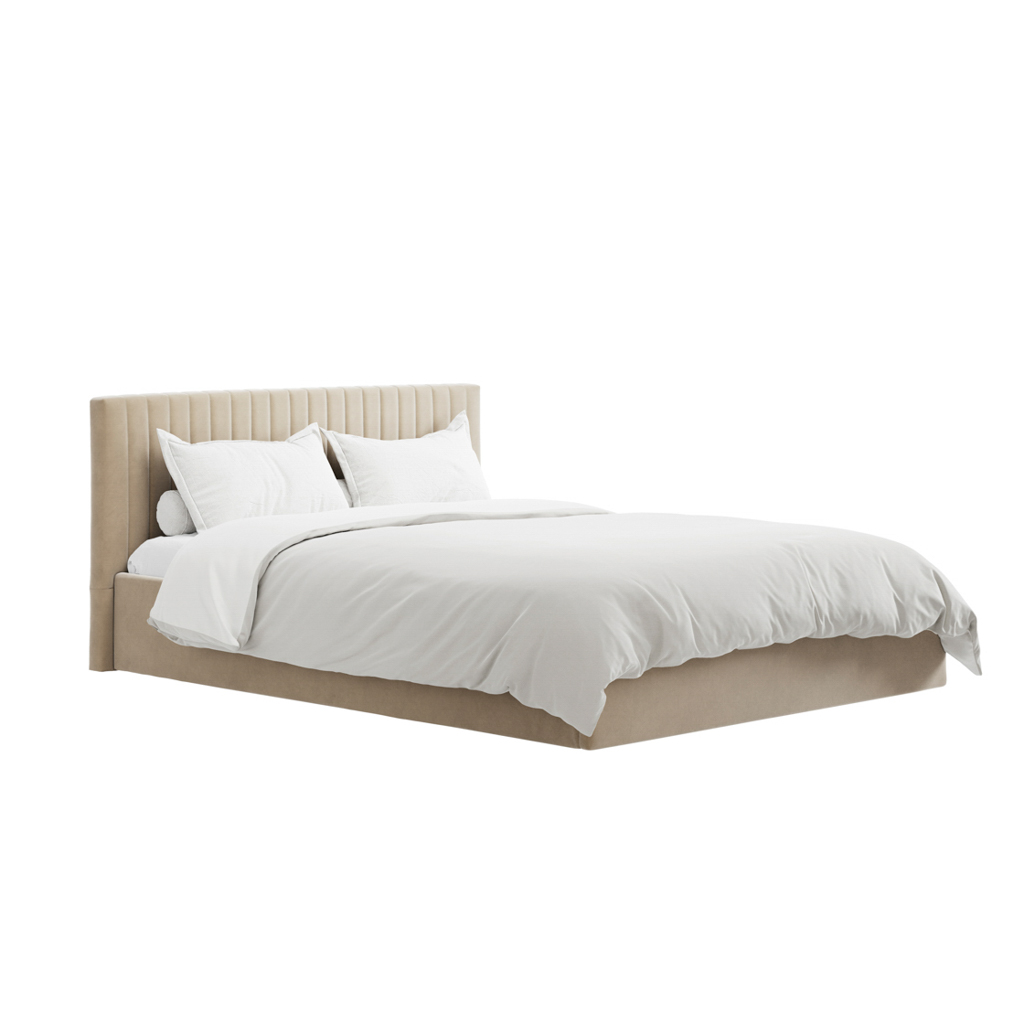 Berlin Beige Double Bed