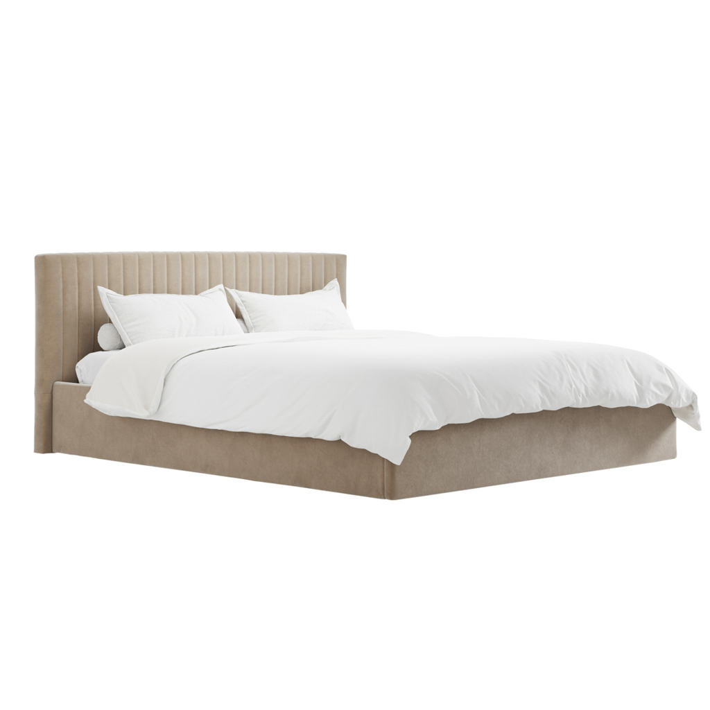 Berlin Beige Super King Bed