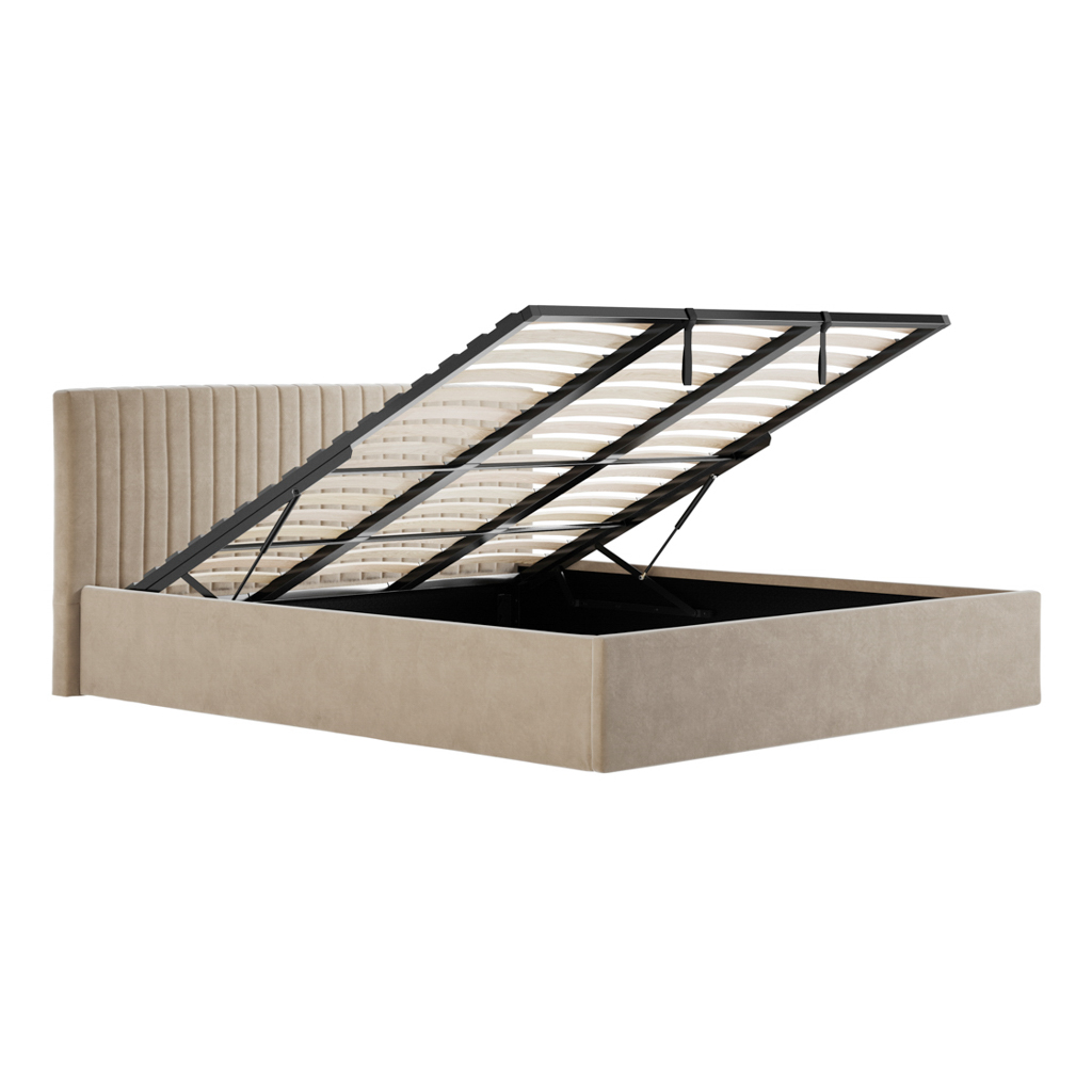 Berlin Beige Super King Bed
