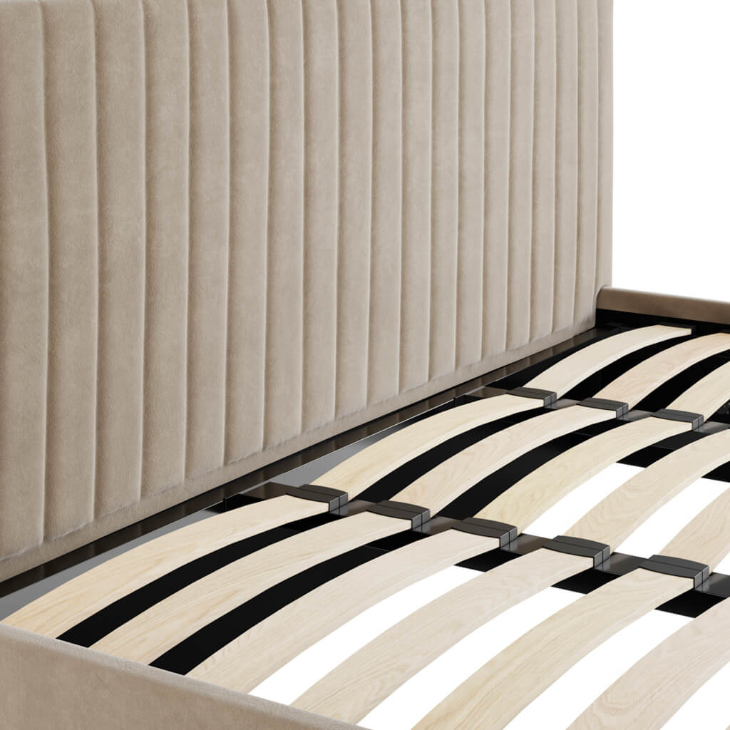 Berlin Beige Super King Bed
