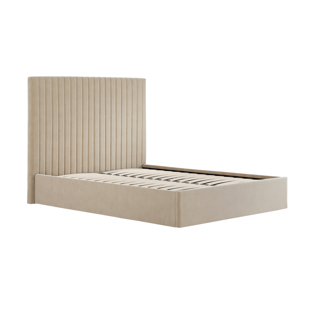 Berlin Beige Tall Super King Bed