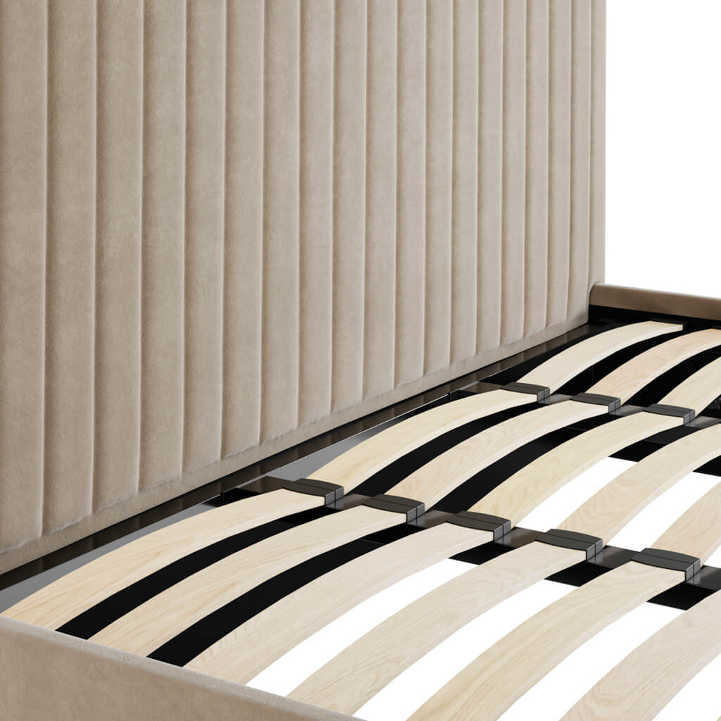 Berlin Beige Tall Super King Bed