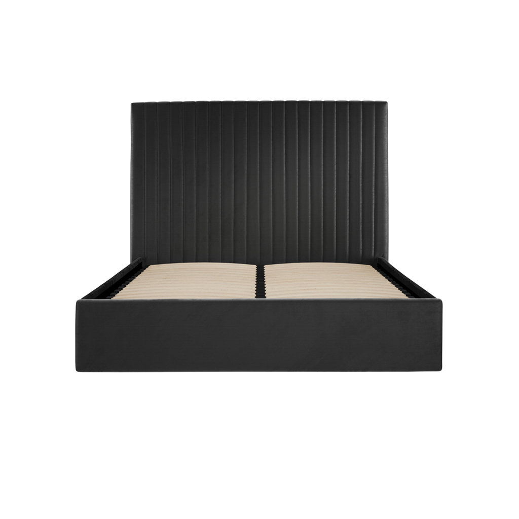 Berlin Black Tall King Bed