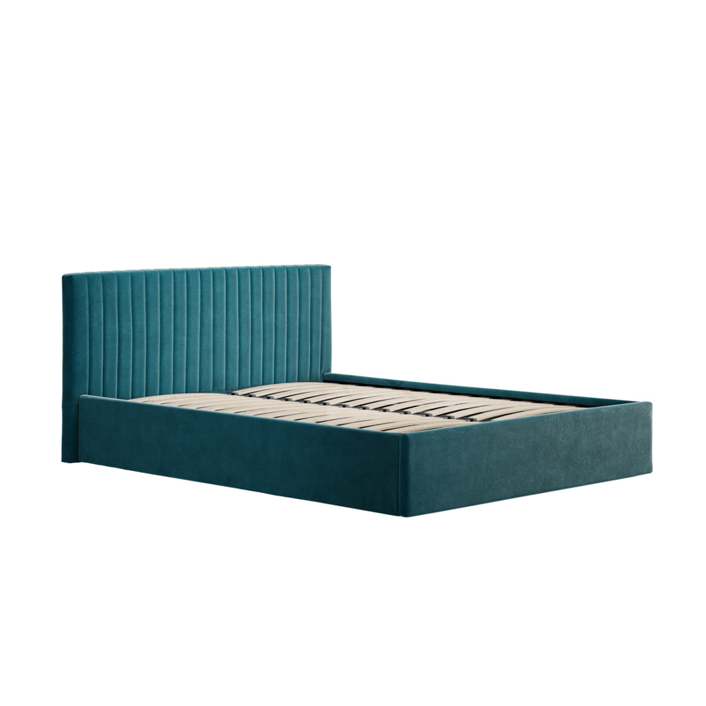 Berlin Teal Double Bed