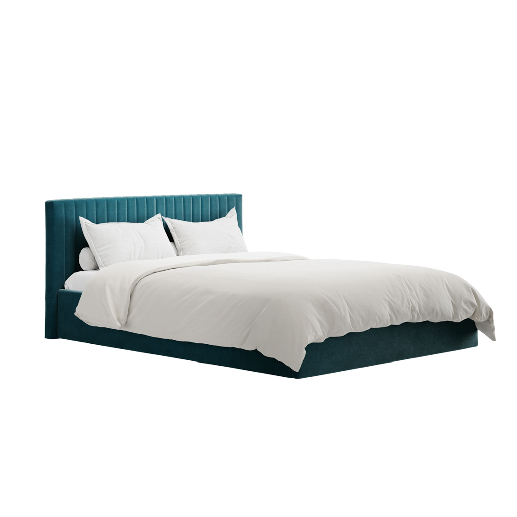 Berlin Teal Double Bed