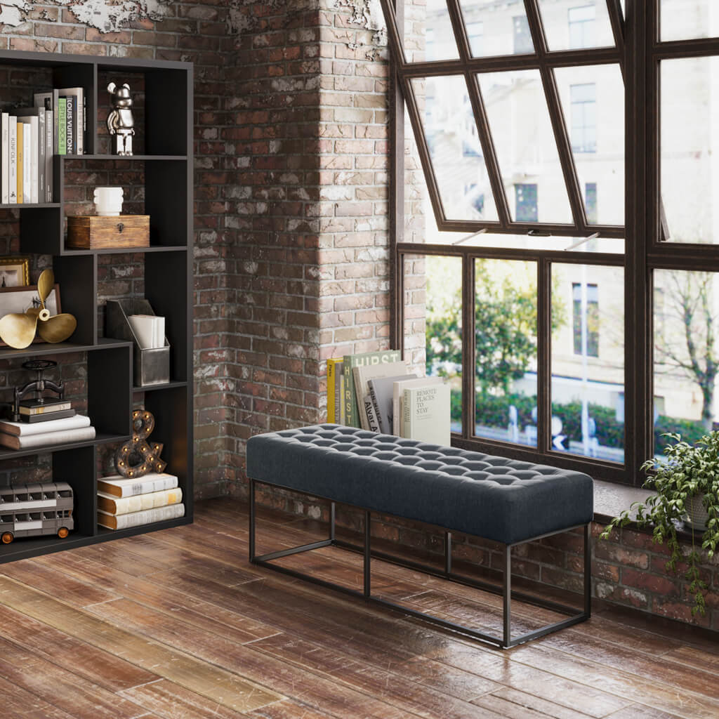 Boden Grey Bench