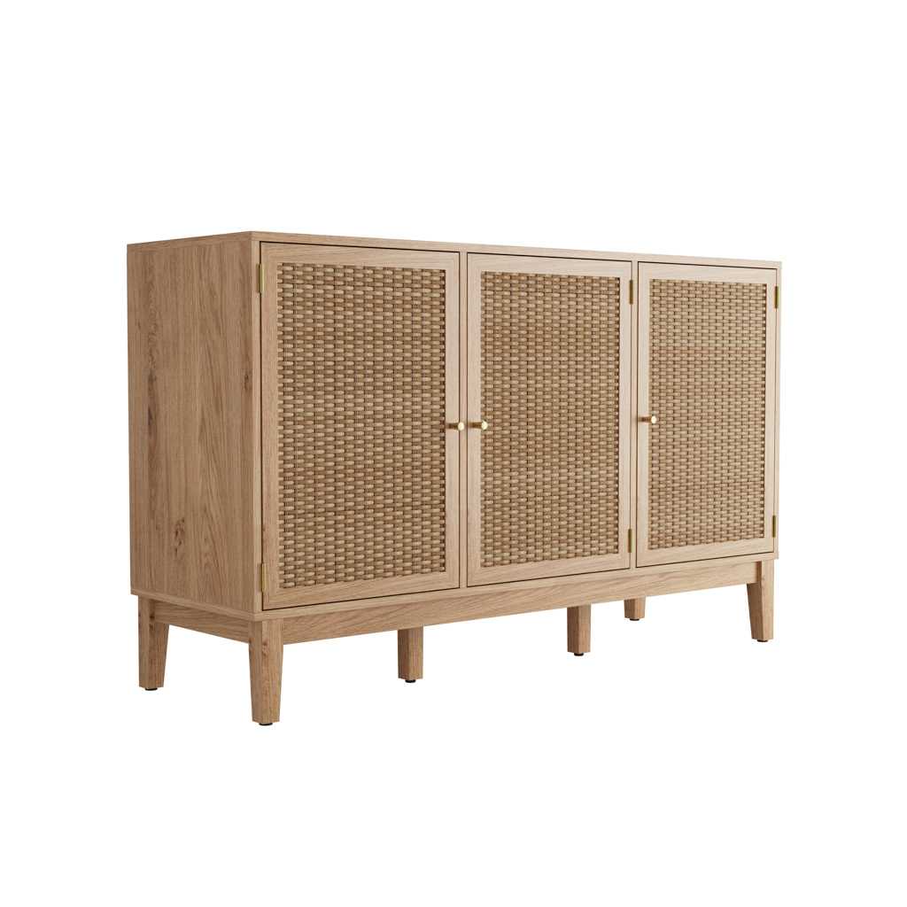 Bordeaux Oak Large Sideboard