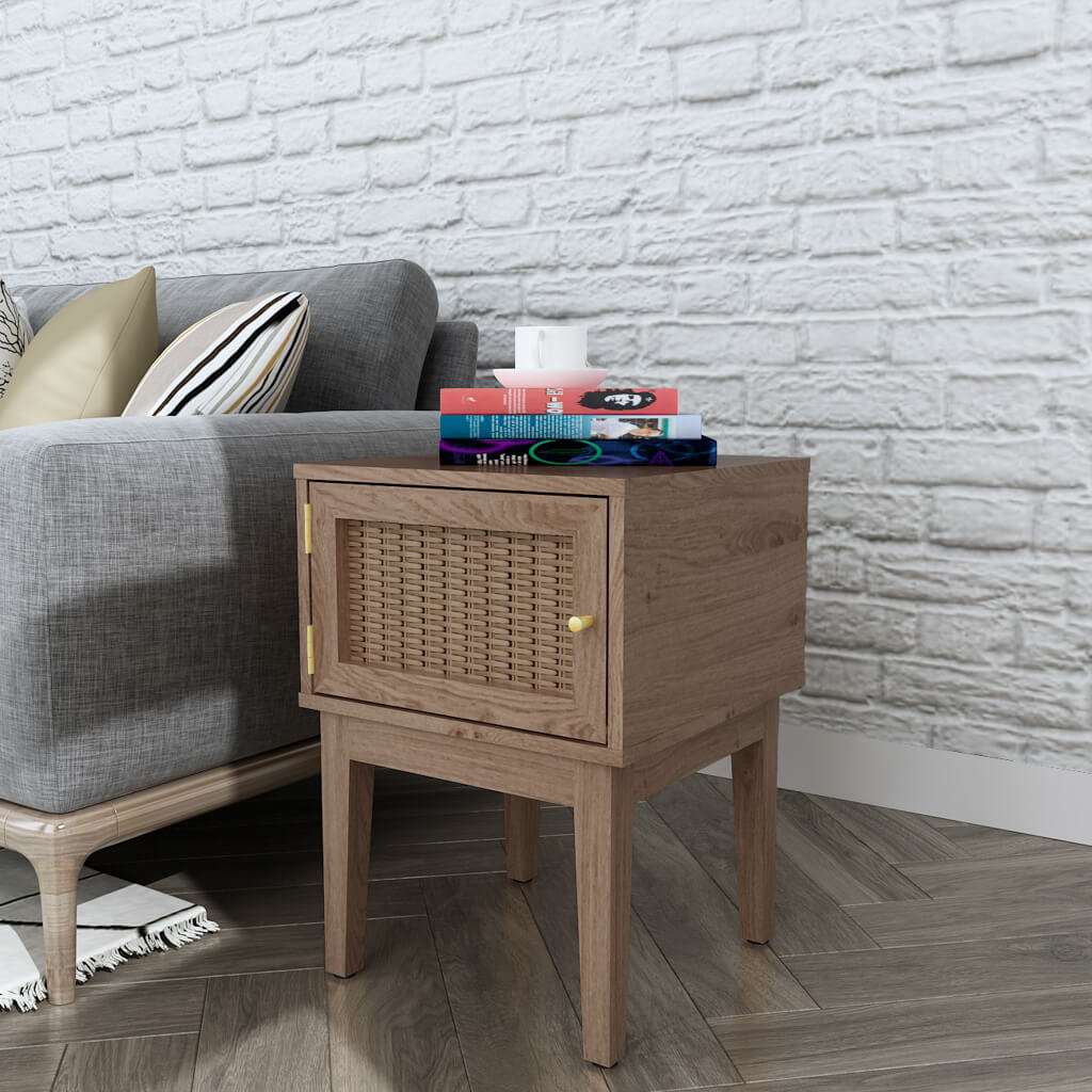 Bordeaux Oak Side Table