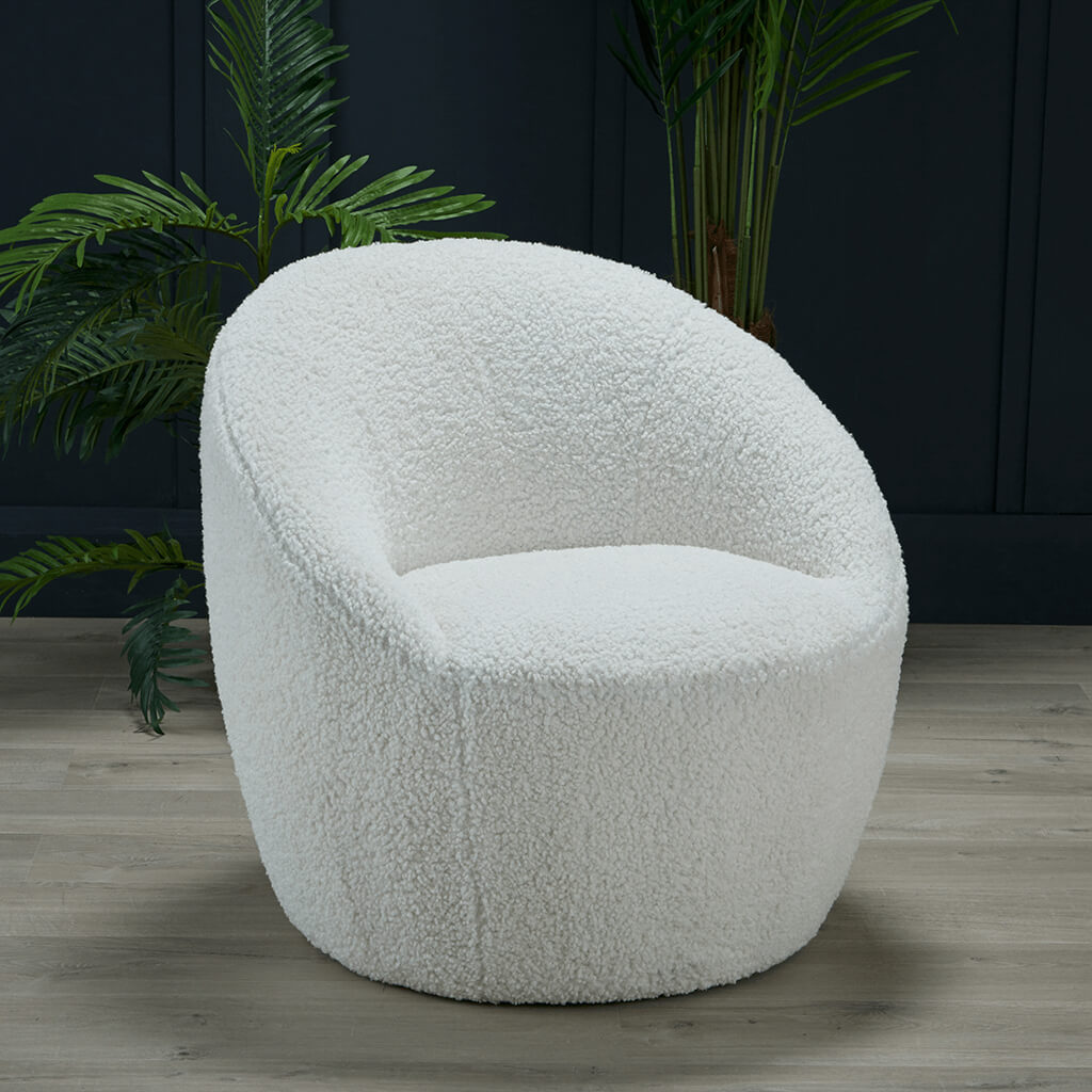 Cocoon White Chair