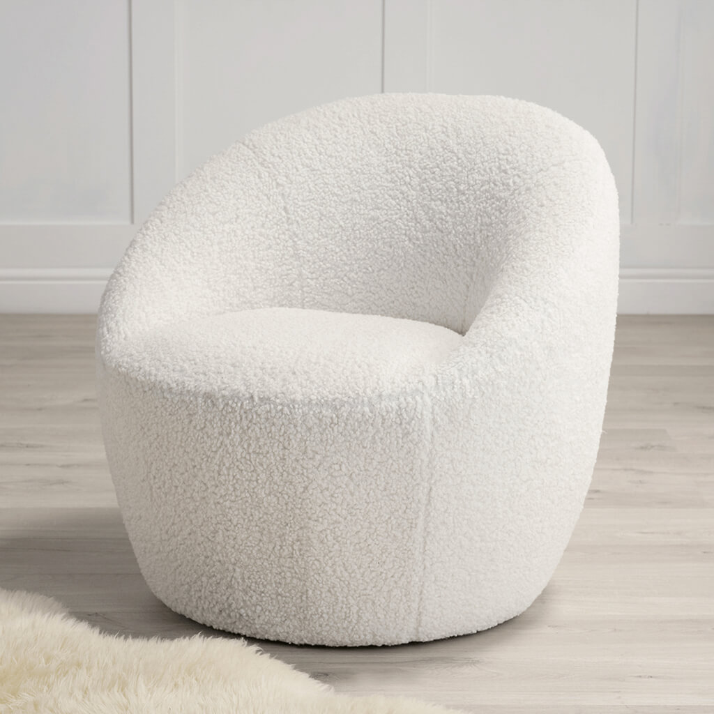 Cocoon White Chair