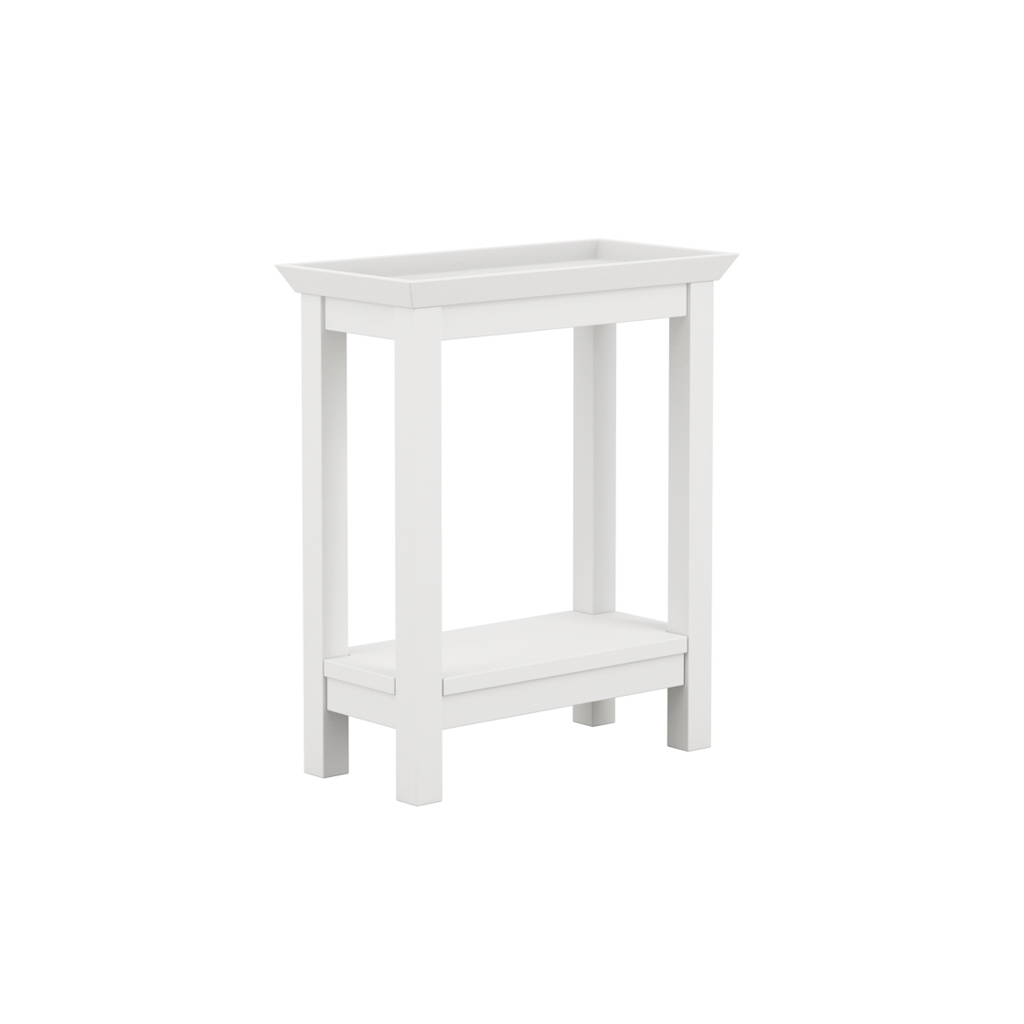 Cote White Side Table