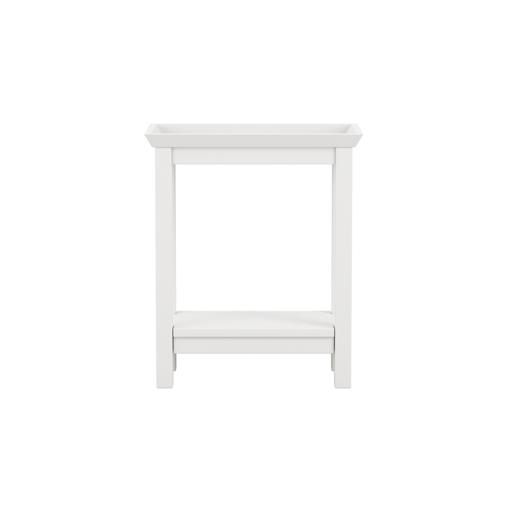 Cote White Side Table