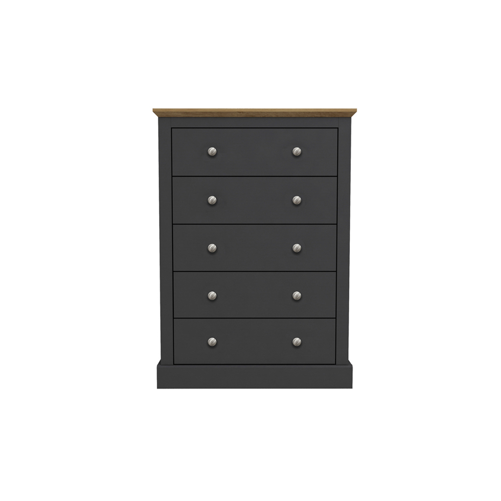 Devon Charcoal Chest of Drawers