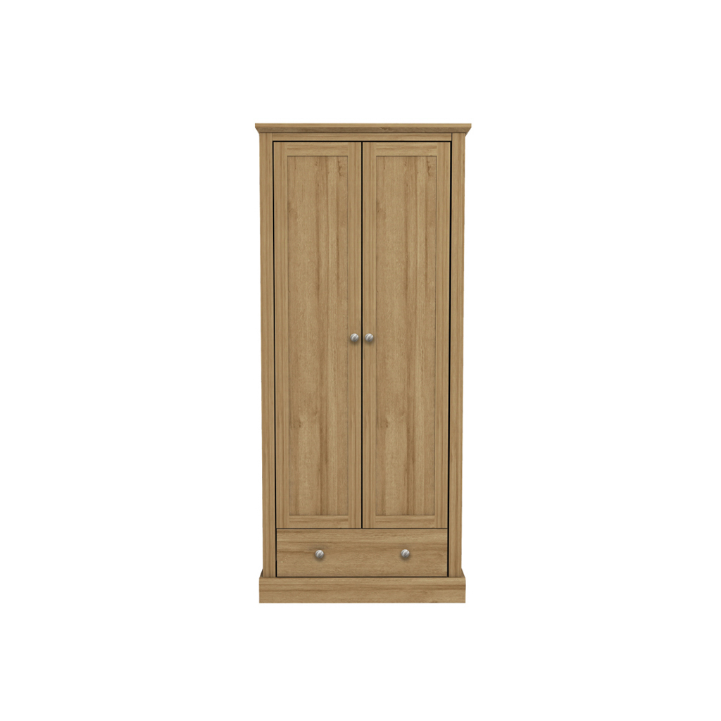 Devon Oak Double Wardrobe