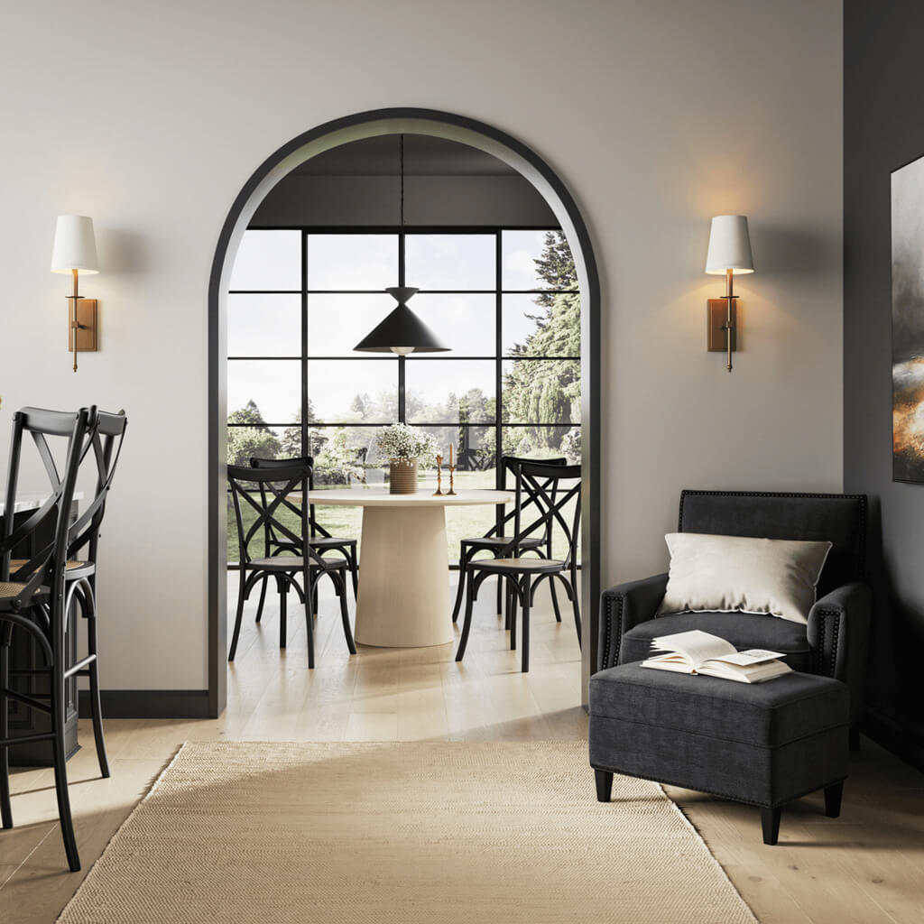 Fitzroy Black Dining Chair