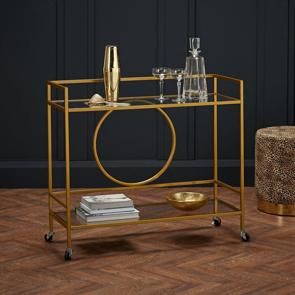 Gatsby Gold Drinks Trolley