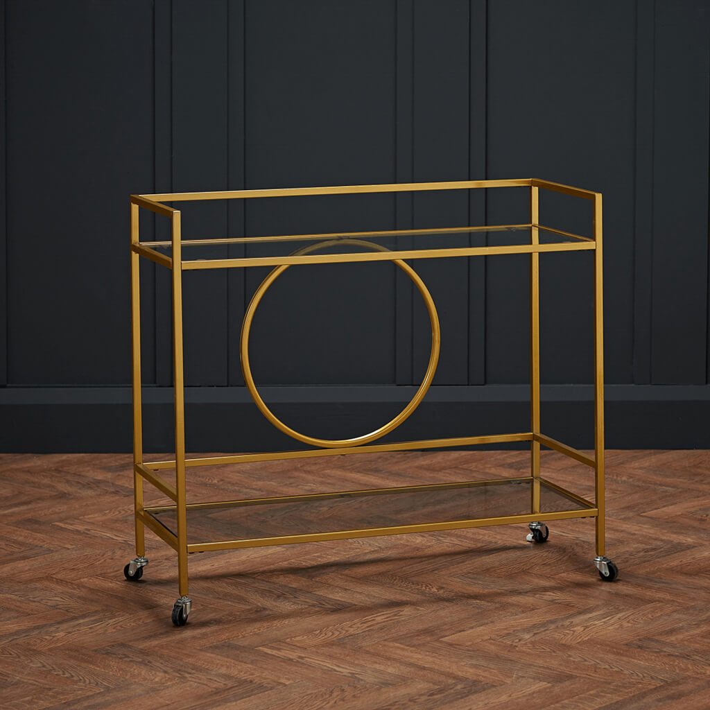 Gatsby Gold Drinks Trolley