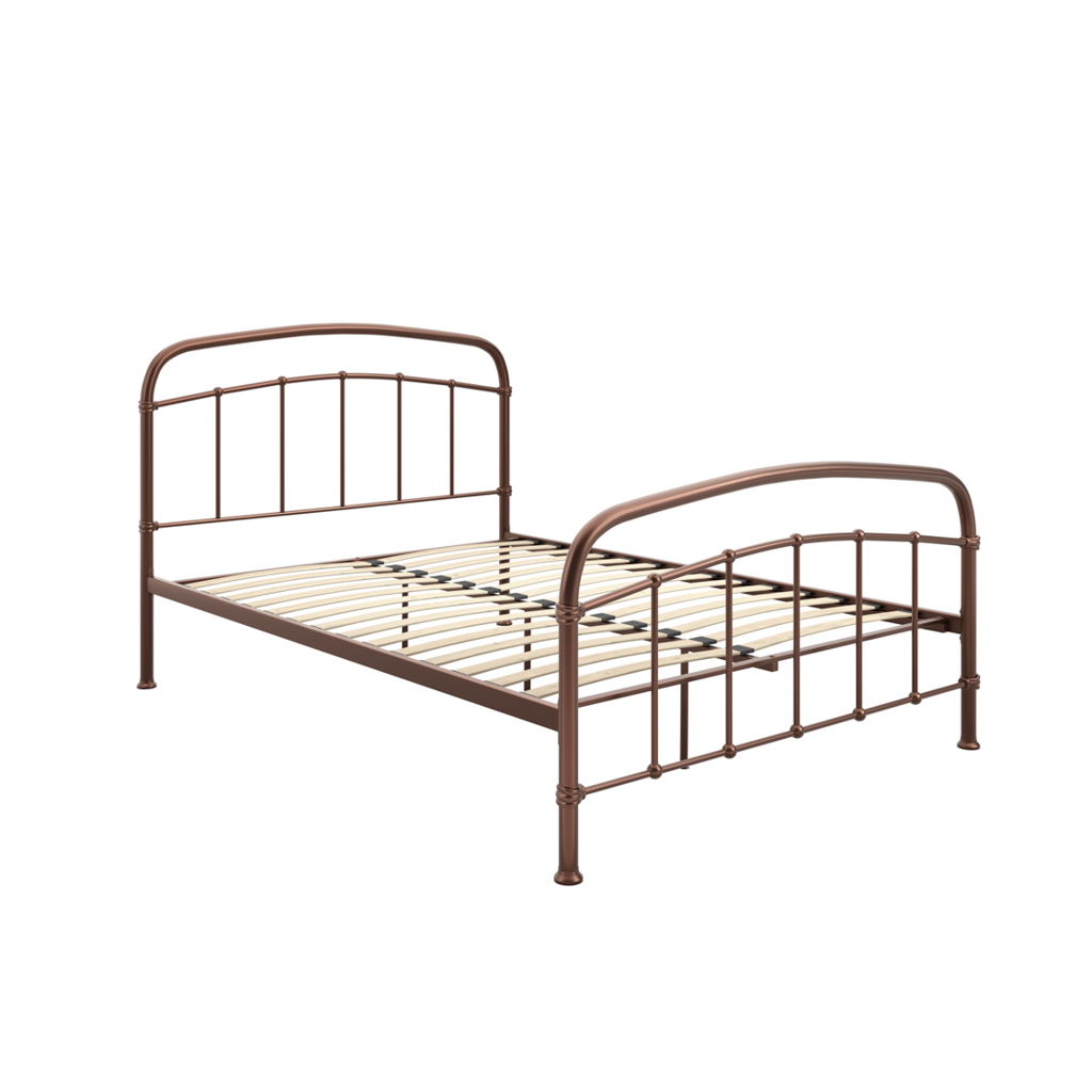 Halston Copper Double Bed