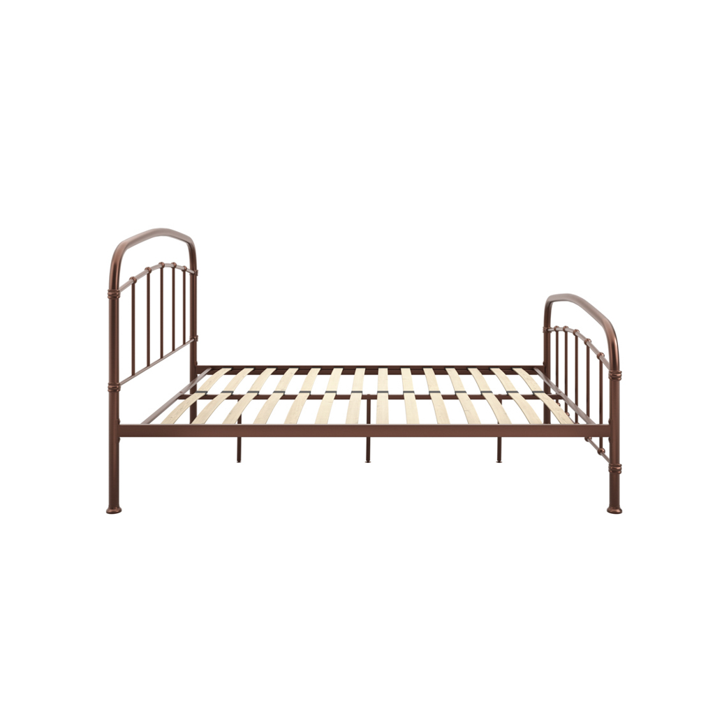 Halston Copper Double Bed