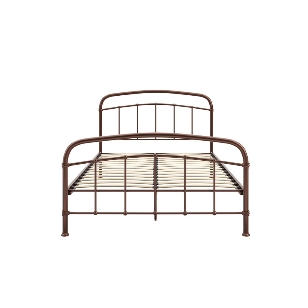 Halston Copper Double Bed