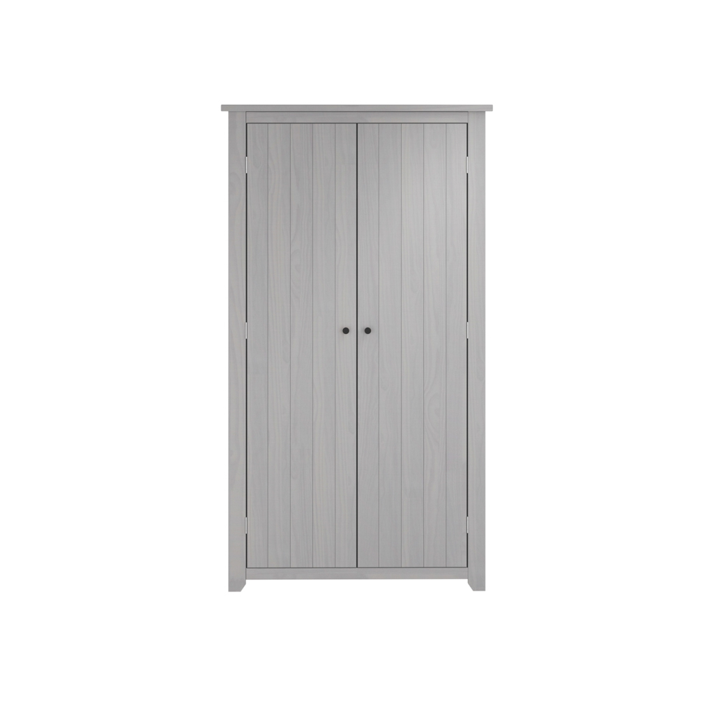 Havana Grey 2 Door Wardrobe