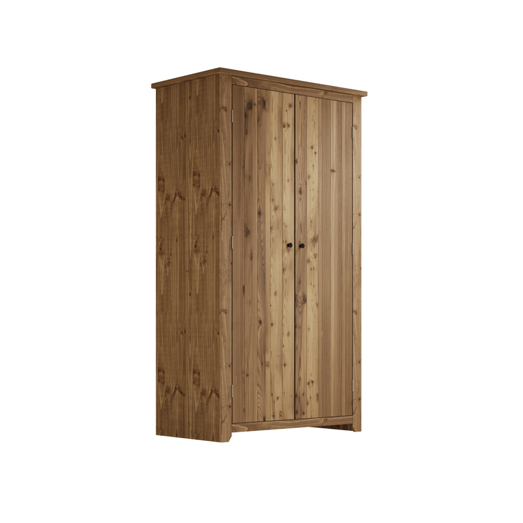 Havana Pine 2 Door Wardrobe