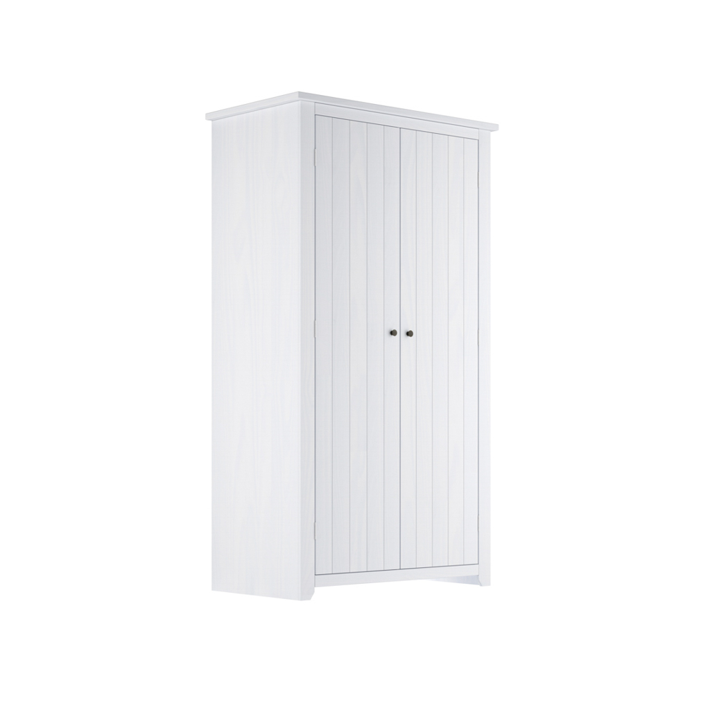 Havana White 2 Door Wardrobe