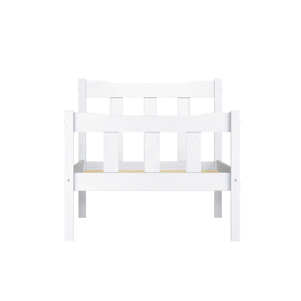 Havana White Single Bed