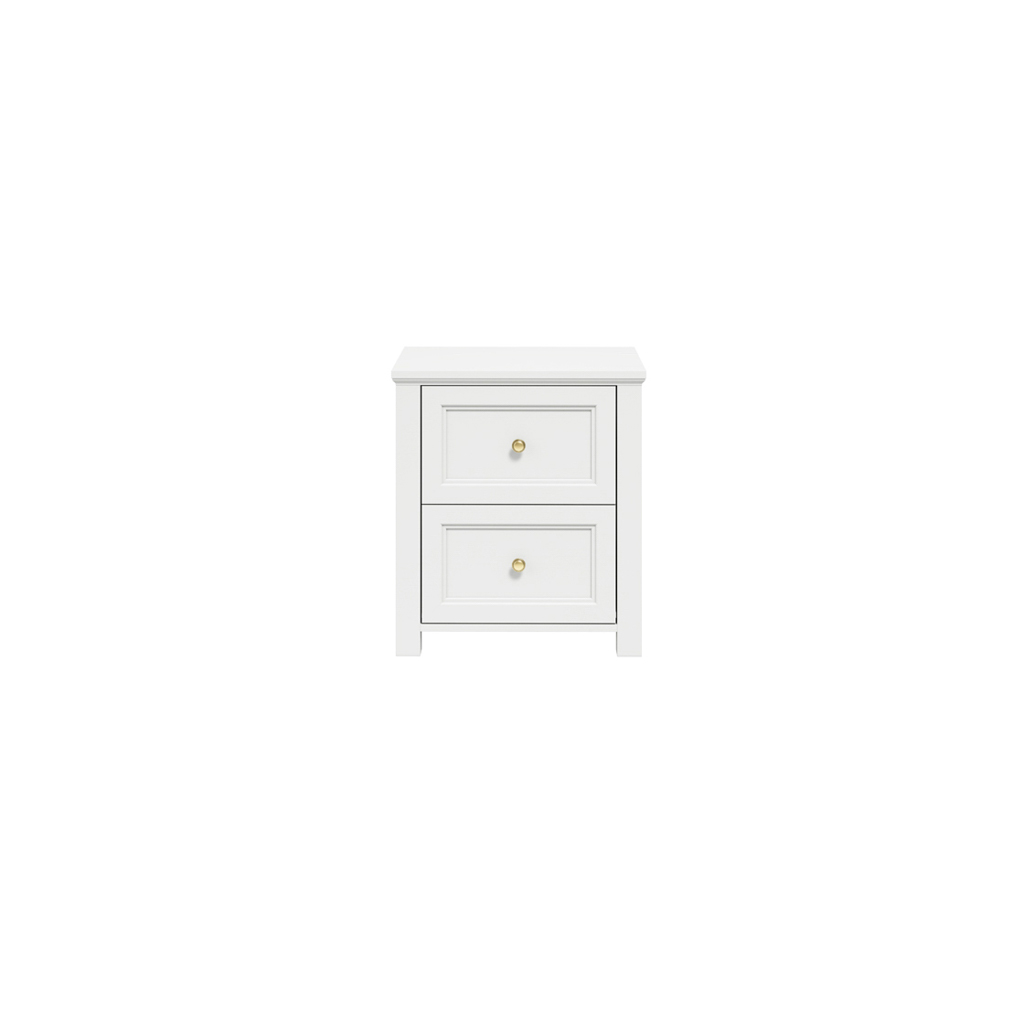 Ives White Bedside Cabinet