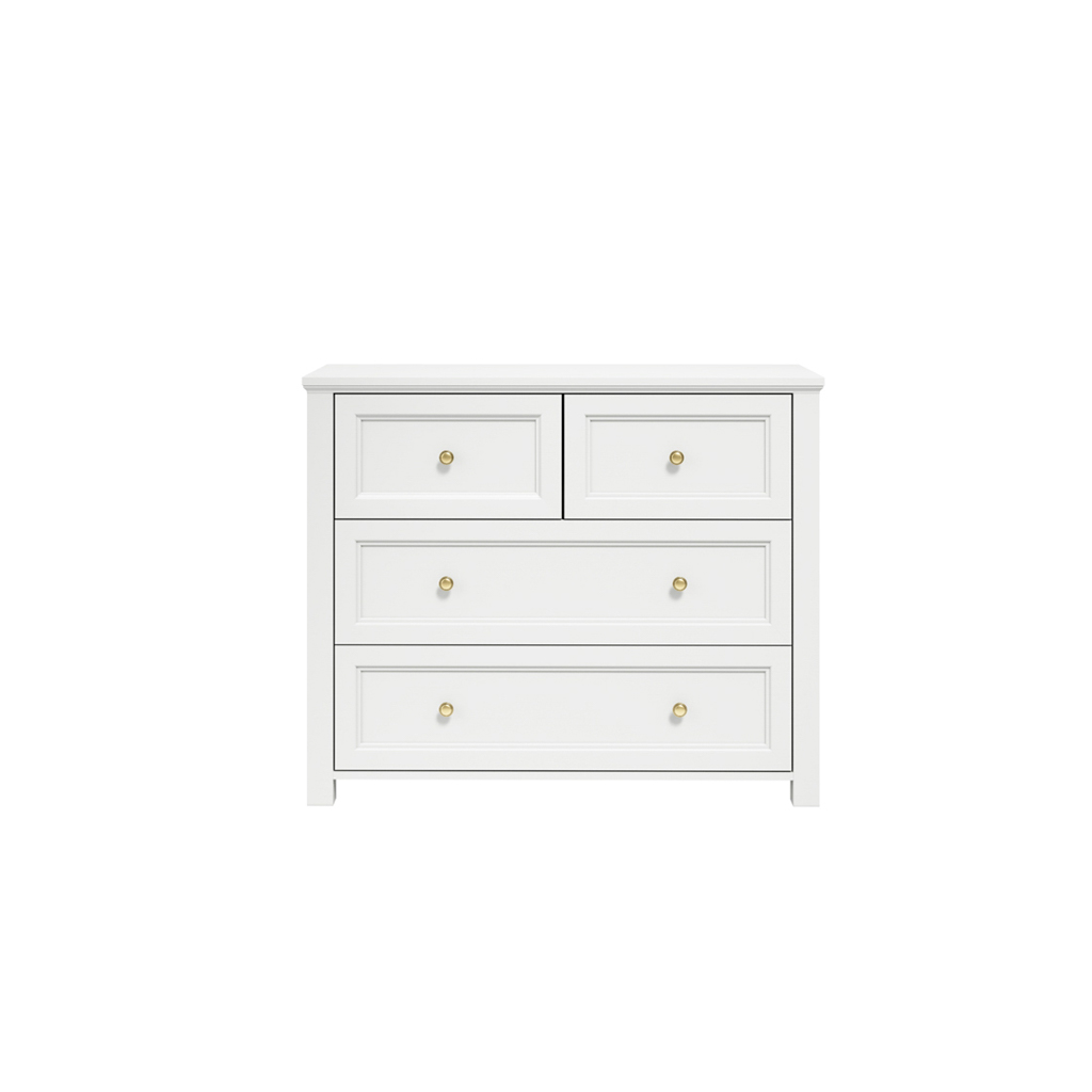 Ives White Chest of Drawers