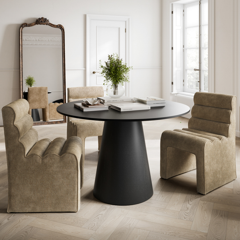 Juno Black Dining Table