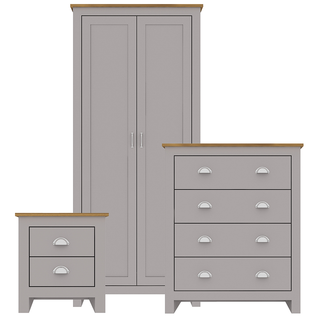 Lancaster Grey-Oak Set