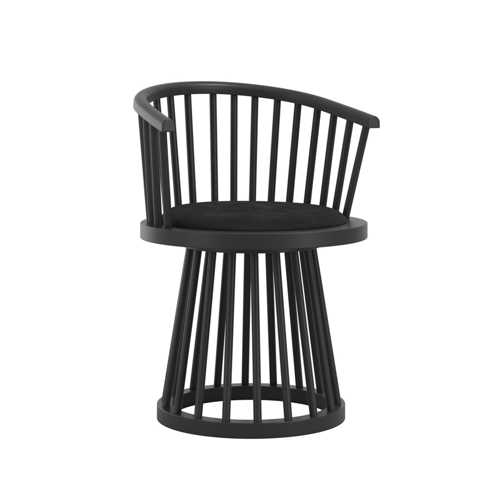 Lina Black Dining Chair