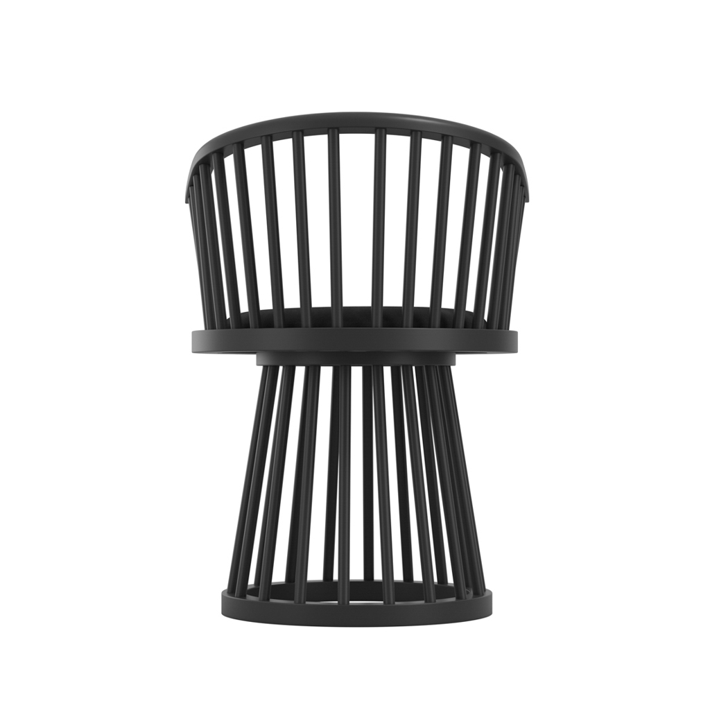 Lina Black Dining Chair