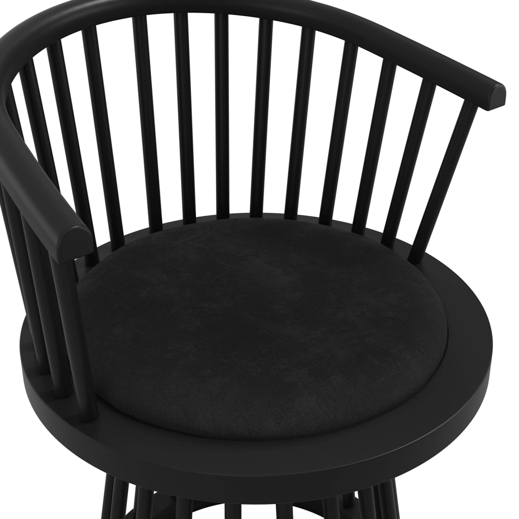 Lina Black Dining Chair