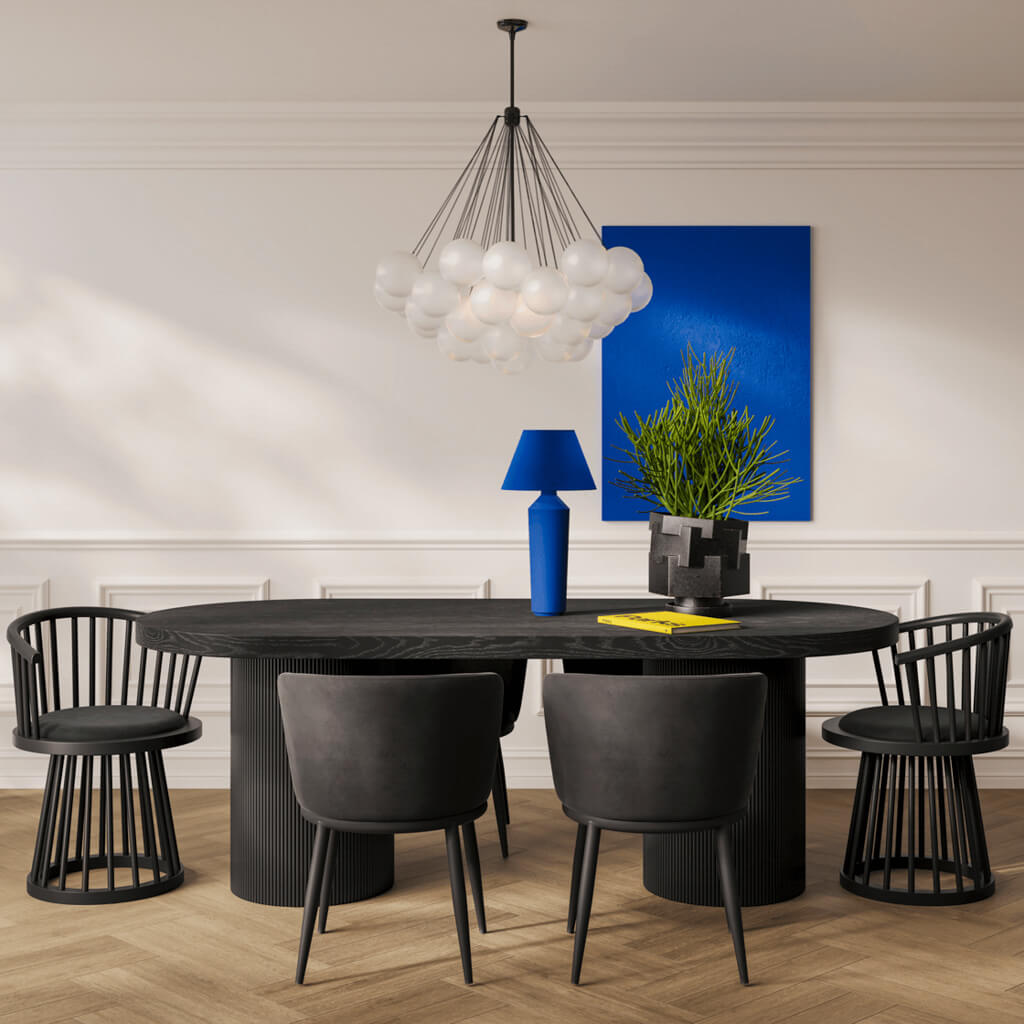 Lina Black Dining Chair