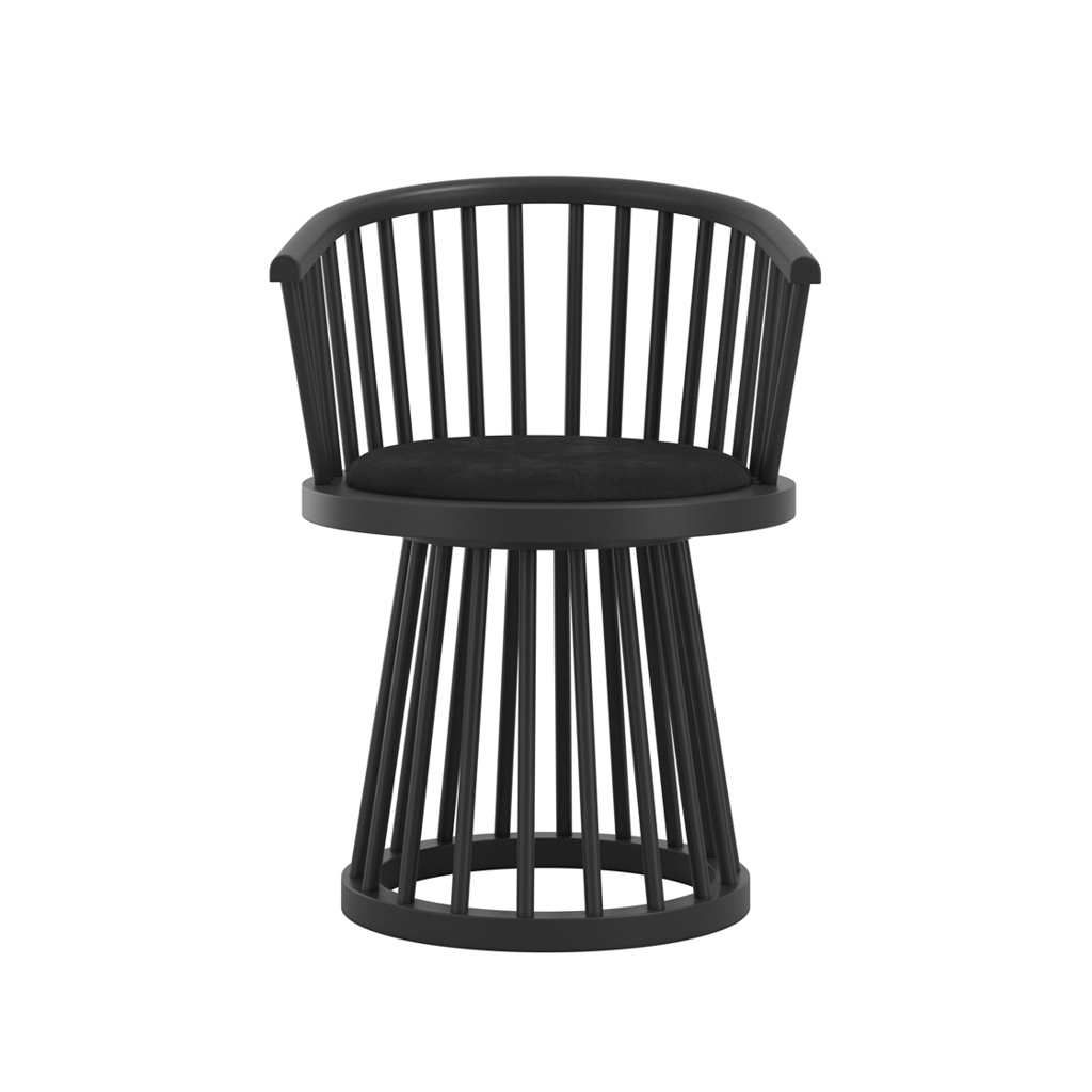 Lina Black Dining Chair