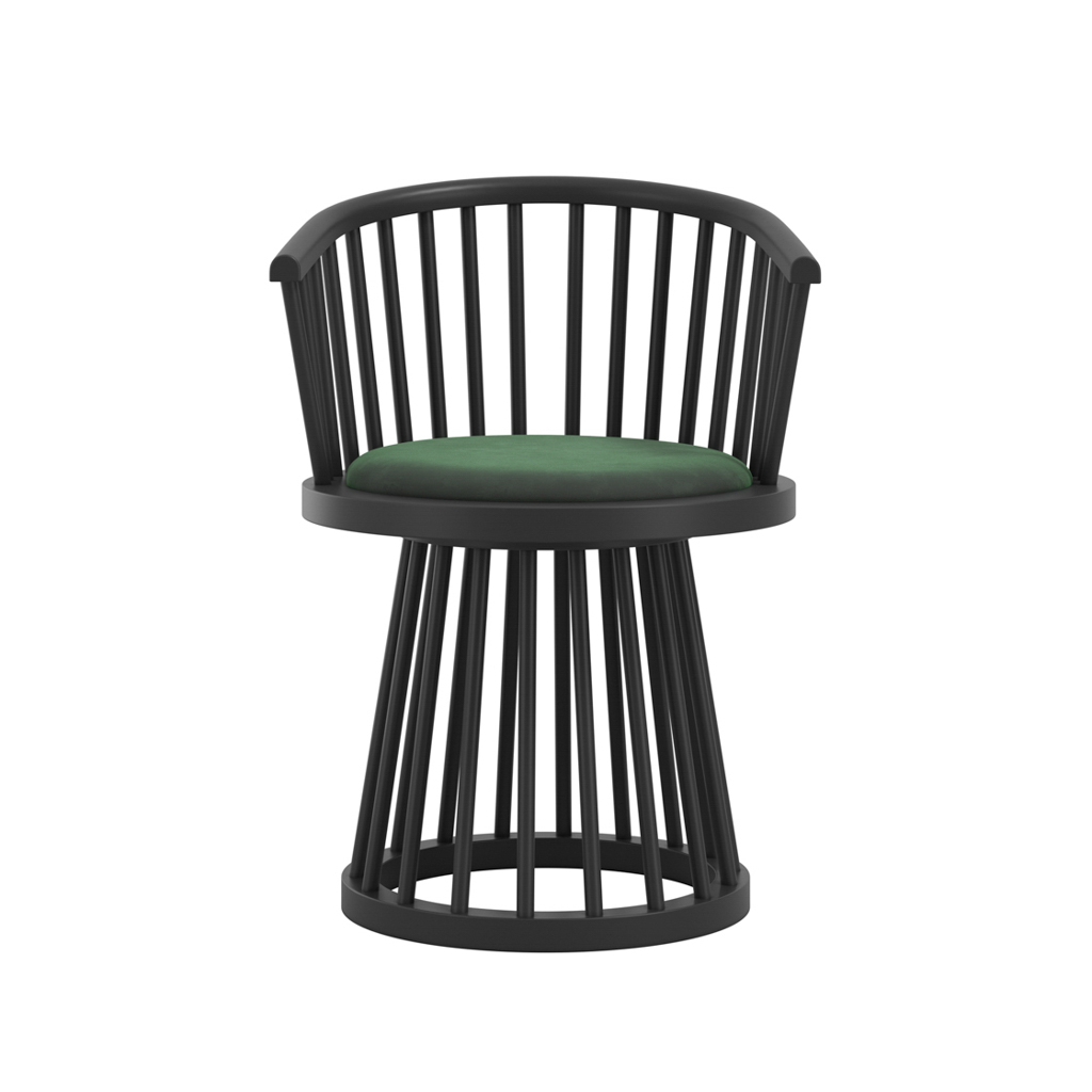 Lina Forest Green Dining Chair