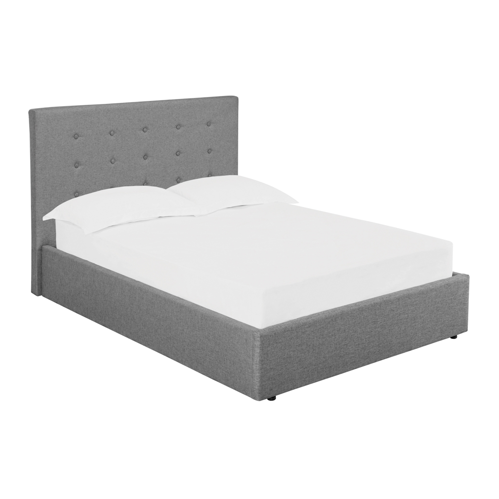 Lucca Grey Double Bed