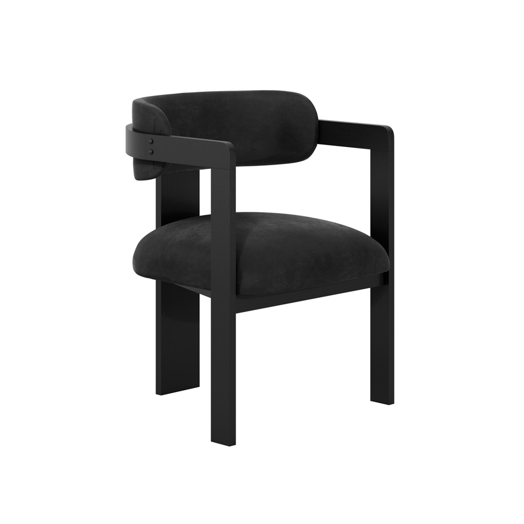 Mai Black Dining Chair