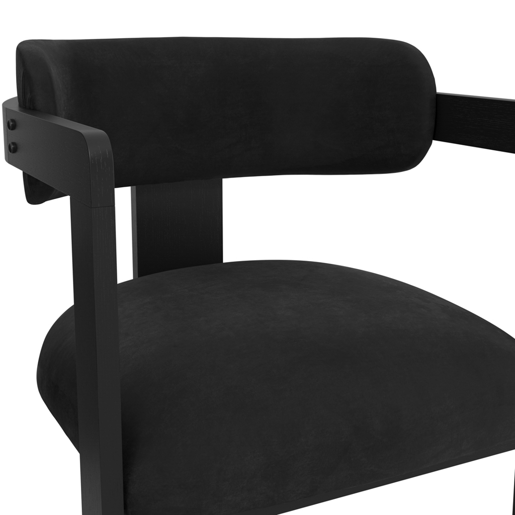 Mai Black Dining Chair