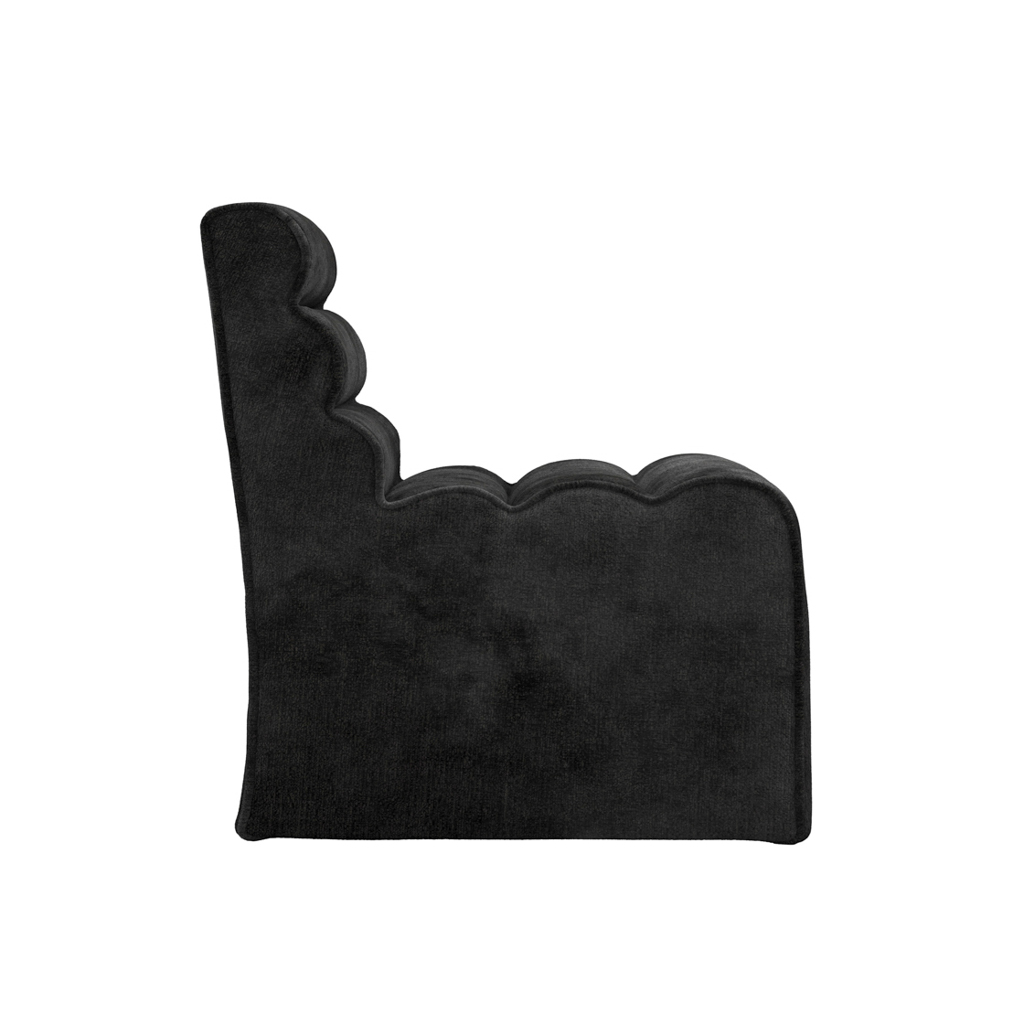 Nami Black Accent Chair