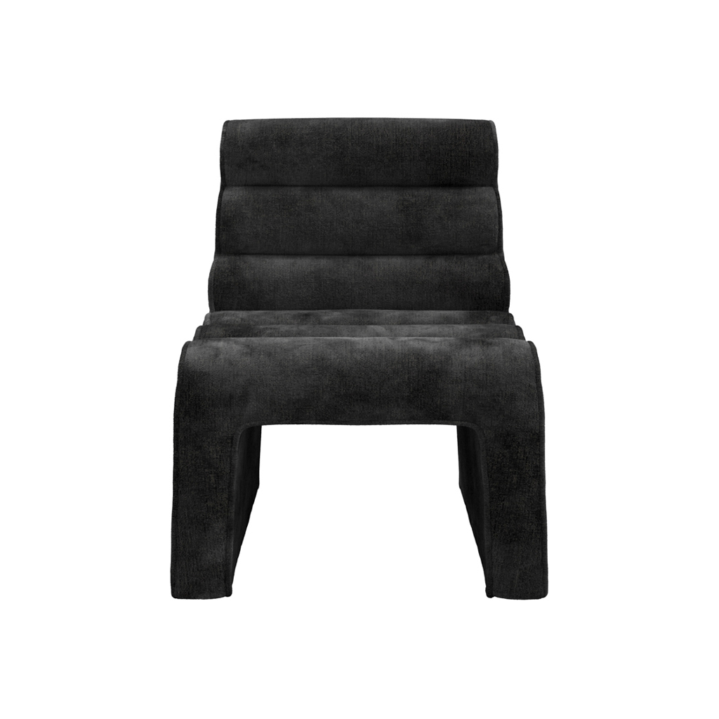 Nami Black Accent Chair